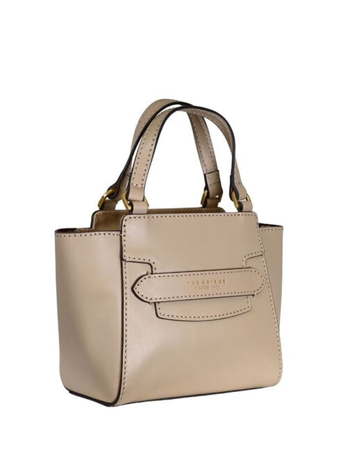LUCREZIA Leather handbag with shoulder strap butter abb. gold - Women&rsquo;s Bags