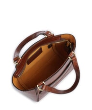 THE BRIDGE LUCREZIA Leather handbag with shoulder strap BROWN - Women&rsquo;s Bags - 3