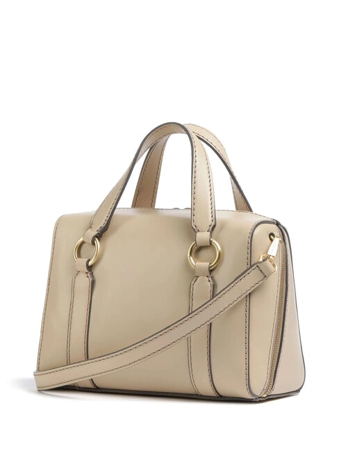 LAURA Leather satchel bag with shoulder strap butter abb. gold - Women&rsquo;s Bags