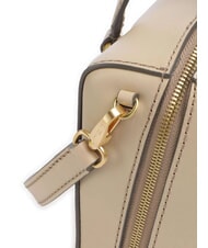 THE BRIDGE LAURA Leather satchel bag with shoulder strap butter abb. gold - Women&rsquo;s Bags - 3