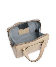 THE BRIDGE LAURA Leather satchel bag with shoulder strap butter abb. gold - Women&rsquo;s Bags - 4