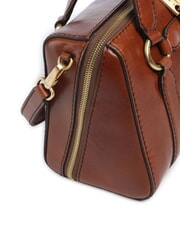 THE BRIDGE LAURA Leather satchel bag with shoulder strap BROWN - Women&rsquo;s Bags - 3