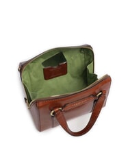 THE BRIDGE LAURA Leather satchel bag with shoulder strap BROWN - Women&rsquo;s Bags - 4