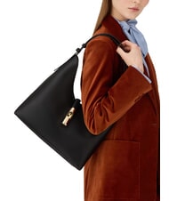 FURLA GOCCIA Leather shoulder bag avocado - Women&rsquo;s Bags - 4