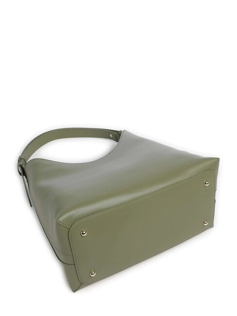 GOCCIA Leather shoulder bag avocado - Women&rsquo;s Bags