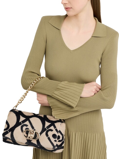 LAPUFFY Shoulder bag neutral/black - Women&rsquo;s Bags