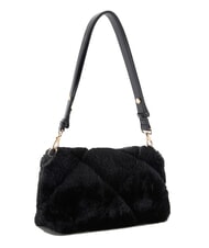 LIUJO LAPUFFY Plush bag chain handle BLACK - Women&rsquo;s Bags - 2