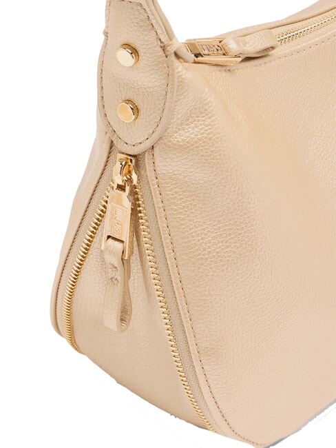 KALISKA Hobo bag with shoulder strap Light / Gold - Women&rsquo;s Bags