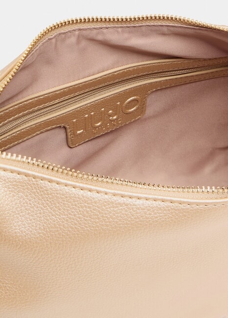 KALISKA Hobo bag with shoulder strap Light / Gold - Women&rsquo;s Bags