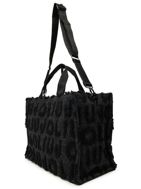 WOOL Handbag, with shoulder strap BLACK - Women&rsquo;s Bags