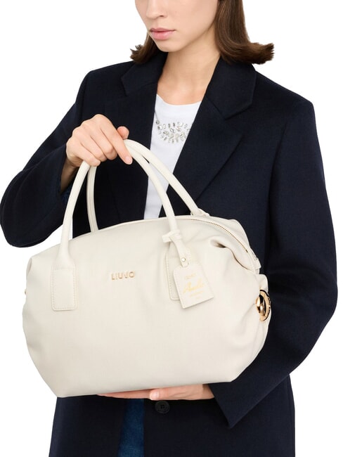 AMELIE Large trunk bag with charm marble - Women&rsquo;s Bags