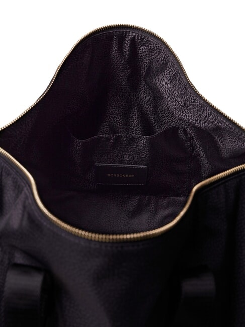 ECO LINE  Medium bag with shoulder strap dark black - Duffle bags