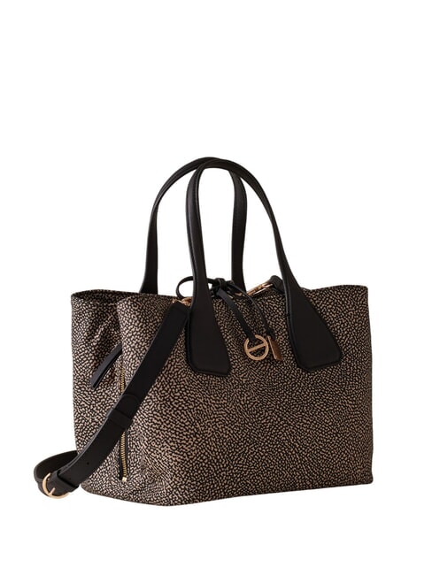 VIS-A-VIS Handbag with shoulder strap OP / NATURAL / BLACK - Women&rsquo;s Bags