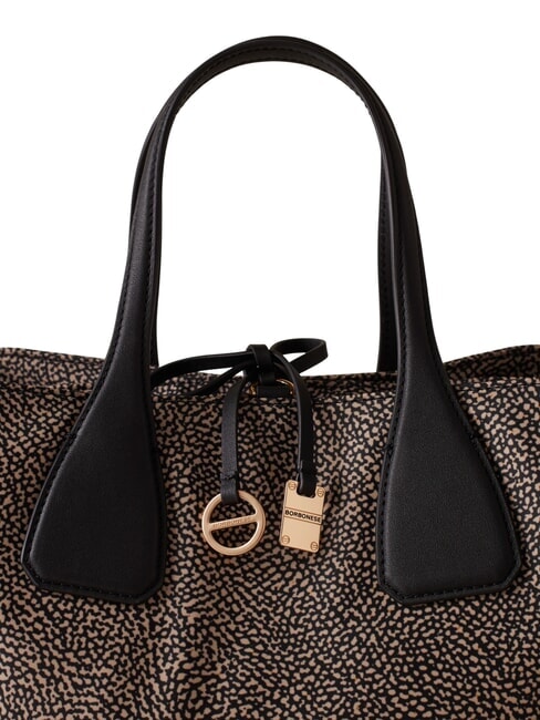 VIS-A-VIS Handbag with shoulder strap OP / NATURAL / BLACK - Women&rsquo;s Bags