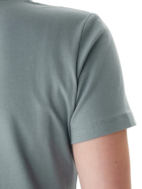 CAMELIA TRIANGLE Short-sleeved T-shirt with print and applications heavy metal grey - T-shirt