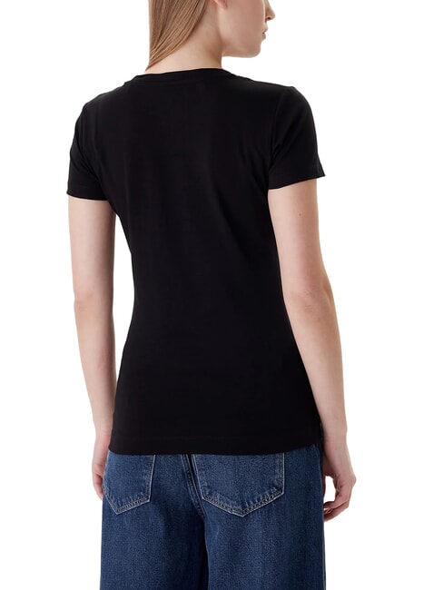 CAMELIA TRIANGLE Short-sleeved T-shirt with print and applications jetbla - T-shirt