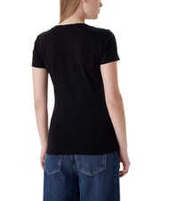 GUESS CAMELIA TRIANGLE Short-sleeved T-shirt with print and applications - T-shirt