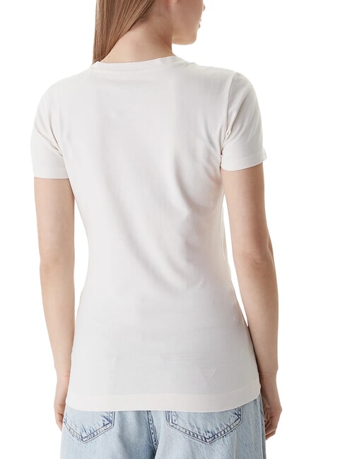 CAMELIA TRIANGLE Short-sleeved T-shirt with print and applications cremwhi - T-shirt