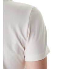 GUESS CAMELIA TRIANGLE Short-sleeved T-shirt with print and applications cremwhi - T-shirt - 4