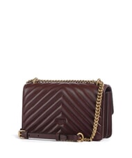 PINKO MINI LOVE BAG One chevron bag burgundy wine-antique gold - Women&rsquo;s Bags - 2