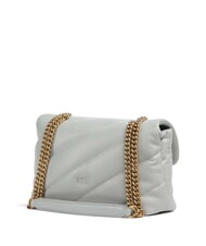 PINKO CLASSIC LOVE PUFF Nappa leather bag pearl gray-antique gold - Women&rsquo;s Bags - 2