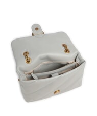 PINKO CLASSIC LOVE PUFF Nappa leather bag pearl gray-antique gold - Women&rsquo;s Bags - 4