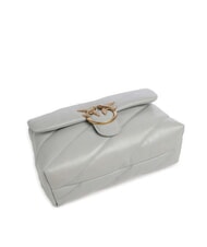 PINKO CLASSIC LOVE PUFF Nappa leather bag pearl gray-antique gold - Women&rsquo;s Bags - 5