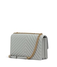 PINKO CLASSIC LOVE ONE Nappa leather bag pearl gray-antique gold - Women&rsquo;s Bags - 2