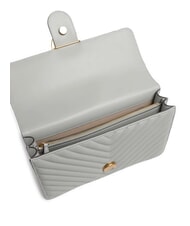 PINKO CLASSIC LOVE ONE Nappa leather bag pearl gray-antique gold - Women&rsquo;s Bags - 4