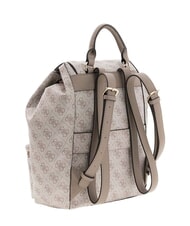 GUESS MANHATTAN 2 Backpack with 2 pockets dark taupe logo - Women&rsquo;s Bags - 2