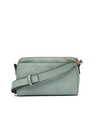 GUESS CRESIDIA 2 Peony shoulder bag with embossed logo light sage logo - Women&rsquo;s Bags - 2