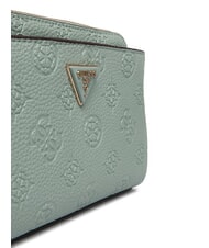 GUESS CRESIDIA 2 Peony shoulder bag with embossed logo light sage logo - Women&rsquo;s Bags - 3