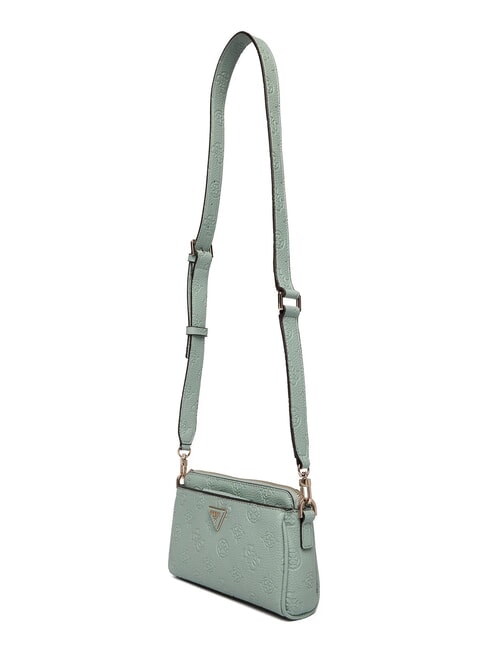 CRESIDIA 2 Peony shoulder bag with embossed logo light sage logo - Women&rsquo;s Bags