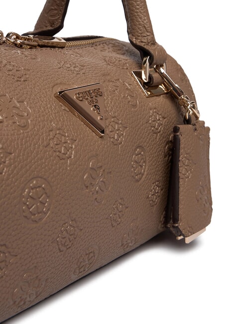 CRESIDIA 2 Shoulder bag with shoulder strap dark taupe logo - Women&rsquo;s Bags