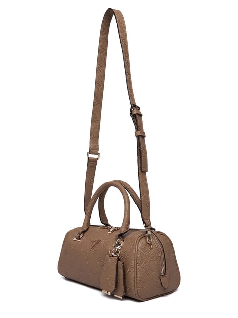 CRESIDIA 2 Shoulder bag with shoulder strap dark taupe logo - Women&rsquo;s Bags