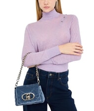 LIUJO LAPUFFY Mini shoulder bag / crossbody bag light denim - Women&rsquo;s Bags - 4