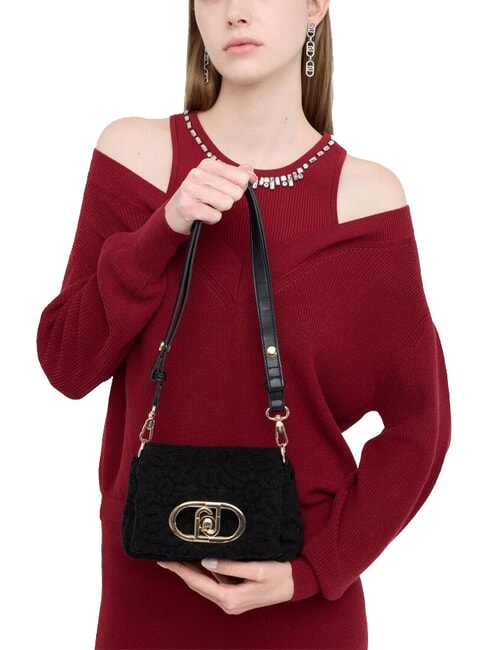 LAPUFFY Micro shoulder bag, with shoulder strap BLACK - Women&rsquo;s Bags