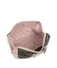 LIUJO CIRRY Large logo duffel bag with shoulder strap NEUTRAL - Duffle bags - 4