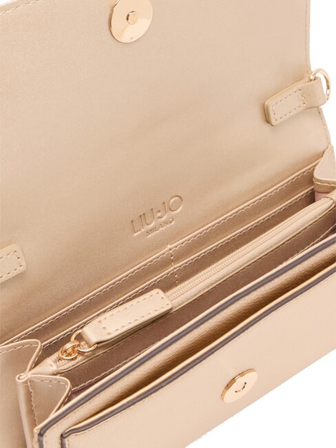 EVRIM Wallet / Shoulder Bag Light / Gold - Women&rsquo;s Wallets