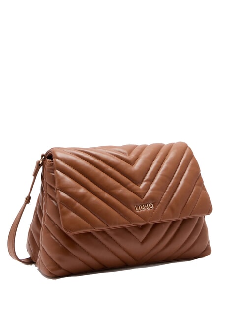 LUNNY Medium quilted hobo bag gingerbread - Women&rsquo;s Bags