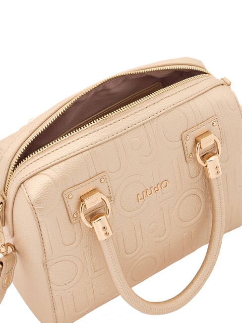 MANHATTAN Mini Trunk Light / Gold - Women&rsquo;s Bags