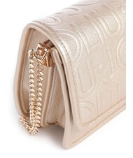 LIUJO MANHATTAN Convertible bag with flap Light / Gold - Women&rsquo;s Bags - 3