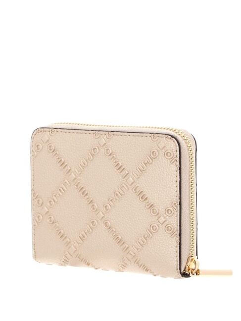 HALONA Small Zip Around Wallet Light / Gold - Women&rsquo;s Wallets
