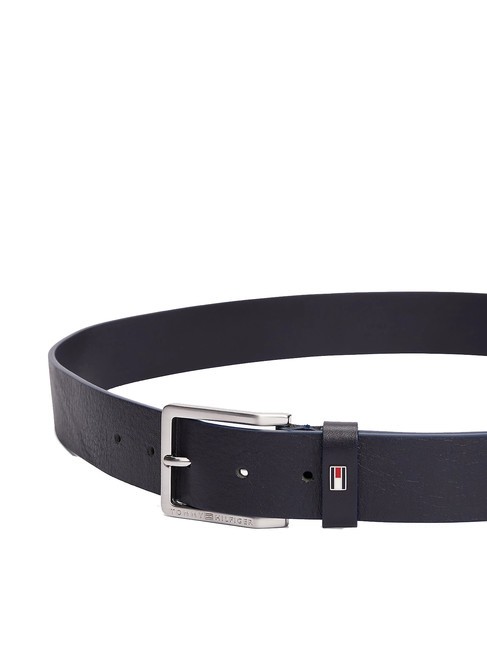 OLIVER  Shortenable leather belt space blue - Belts