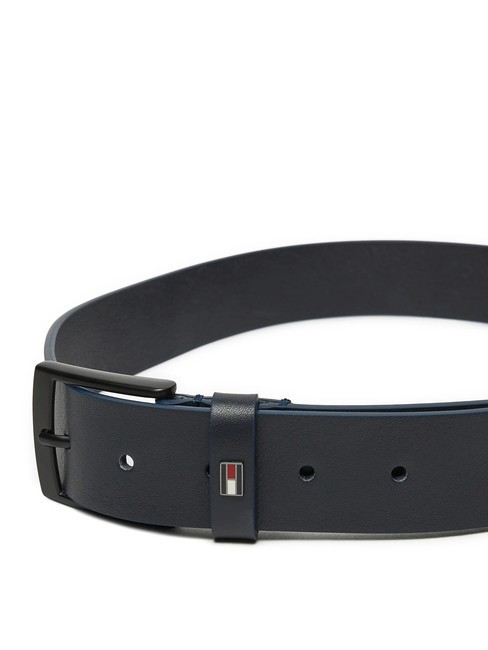 ADAN Leather belt space blue - Belts