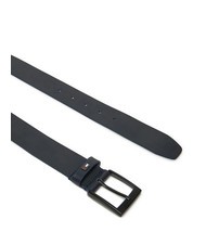 TOMMY HILFIGER ADAN Leather belt space blue - Belts - 3
