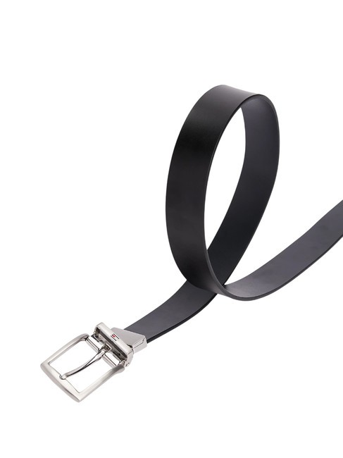DENTON Leather belt black - Belts