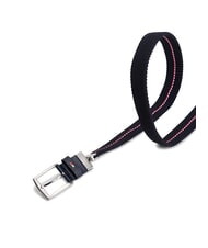 TOMMY HILFIGER REVERSIBLE Double-sided fabric belt space blue - Belts - 5