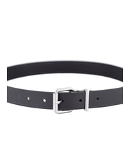 TOMMY HILFIGER TH JEANS Women's leather belt black - Belts - 3