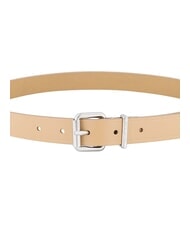 TOMMY HILFIGER TH JEANS Women's leather belt relic tan - Belts - 3
